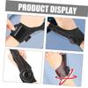 CONGARTENO Adjustable Thumb Brace Wrist Support Band Black Wrist Protector with Traction Knob for Sports Fitness Training and Weightlifting view 4