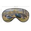 A Pair of Wild Turkeys Eye Mask Sleep Mask for Side Sleeper Women Men Pressure-Free & Light Block-Out Blindfold Soft Comfortable Eye Covers Breathable Blindfold Adjustable view 2