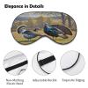 A Pair of Wild Turkeys Eye Mask Sleep Mask for Side Sleeper Women Men Pressure-Free & Light Block-Out Blindfold Soft Comfortable Eye Covers Breathable Blindfold Adjustable view 3