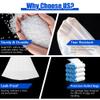 6 Gallon Trash Bags Drawstring, 360 Count -1.2 Mil Medium Garbage Bags, 22.5 Liter Plastic Trash Can Liners Unscented for Home, Bathroom, Office, Kitchen view 4