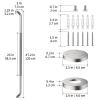 Anti-Slip Shower Grab Bar 48 Inch, ZUXET Brushed Nickel Extra Long Handicap Grab Bar w/Knurled Grip, Stainless Steel Bathroom Handrail for Toilet Shower Bathtub, Safety Support Bar for Seniors Elderly view 2