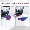 3-in-1 Fidget Toy Set, Expandable Transform Ball, Click Sound Fidget Star & Textured Roller Sticks, Stress Relief Toys for Anxiety, Desk Toys for Teens & Adults view 2