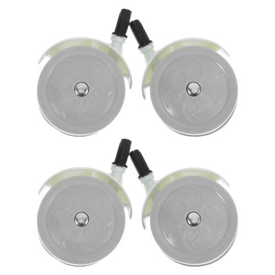 12Pcs Universal Replacement Wheels For Stroller Caster Detachable Plug-in Style Quiet Swivel Movement