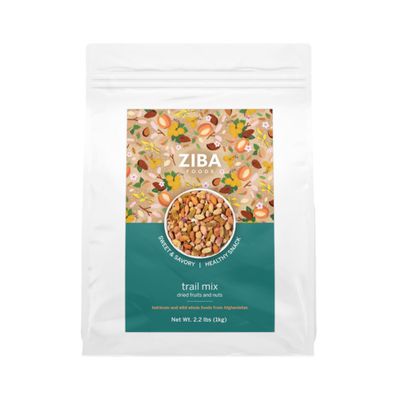 Ziba Foods Trail Mix - Sweet Apricot Kernels, Mulberries, Raisins, Almonds & Pistachios - Non-GMO, Vegan, Whole 30 Friendly & Paleo - High in Fiber, Iron & Antioxidants | Sweet & Savory Snack, 2.2 lbs