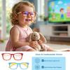 ECO-TH Blue Light Glasses for Kids, Kids Blue Light Glasses, Child Fake Glasses age 2-5 view 2