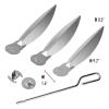Cleaning System Set 22-1/2-inch Sturdy Grill Parts for 7444 Cooking view 3