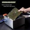 Electric Seaweed Drying Box, Stainless Steel Seaweed Oven, Adjustable Temperature, Heats Nori To a Crisp Finish, for Sushi Restaurants and Home Use (Small) view 3