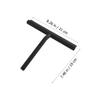 DOITOOL Silicone Glass Squeegee with Hook, Shower Door Window Wiper, Household Glass Cleaning Tool for Bathroom and Home Use view 2