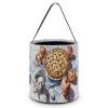 Fruit Pie Halloween Candy Bucket Tricking Or Treating Tote Bag for Party Holiday Easter view 1