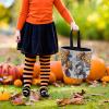 Fruit Pie Halloween Candy Bucket Tricking Or Treating Tote Bag for Party Holiday Easter view 2
