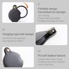 10x Pocket Magnifying Glass, 2 Pcs Mini Folding Loupe with Case, Portable Handheld Magnifier for Reading, Inspection, Hobbies, Newspapers & Books - Black view 2