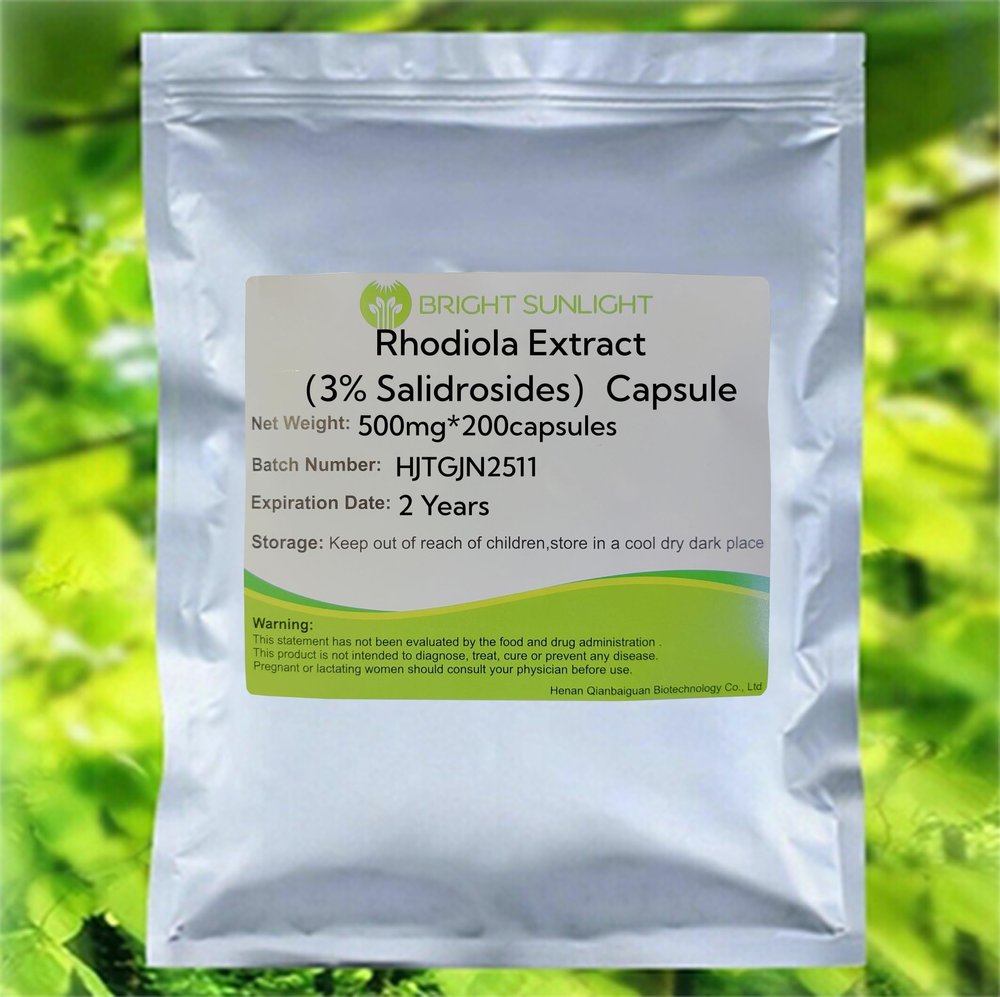 Bright sunlight Rhodiola Extract3% Salidrosides Capsule 500mg*200capsules