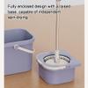 JBNCRYGD Spin Mop Bucket with Wringer System Extended Mop Handle Mop and Bucket for Floors Cleaning 360 Spinning Mop with Soap Dispenser & Drain Plug view 2