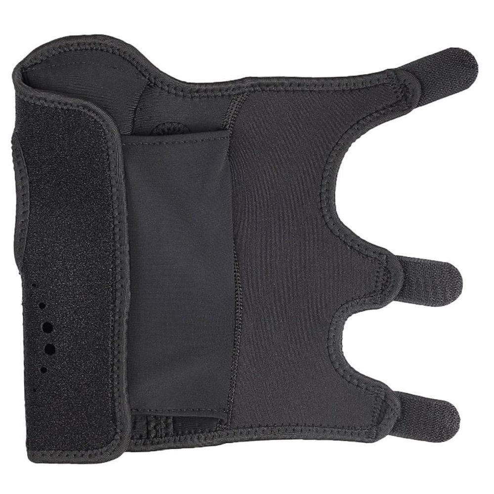 NULYLU Universal Wrist Brace with Steel Support Splint, Adjustable Hand Stabilizer for Sports and Joint Injury, Breathable Wrist Protection Wrap for Men and Women, Black