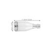 GETAJGHSD 20pcs Silver Sparkling Wine Bottle Candy Boxes Wedding Favor Boxes Holiday Party Treat Containers Creative Mini Packaging for Birthday and Anniversary view 2