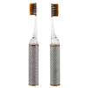 Gogogmee 2pcs Travel Toothbrush Set for Couples with Soft Bristles, Detachable Foldable Design, Portable Compact Manual Toothbrushes for Daily Travel, Camping, and Outdoor Use view 1