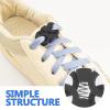 10pcs Shoelace Locking Clips Shoe Lace Fasteners Plastic Buckle Locks for Sneakers Adjustable Elastic Shoelace Stoppers for Adults and Sports Shoes view 3