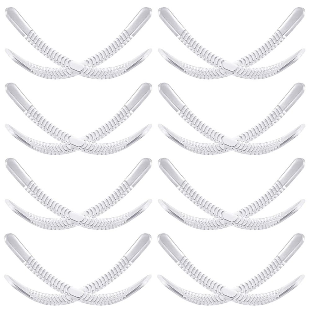 COSMEVIVI Gel Heel Inserts 10 Sheets Invisible Heel Pads for Loose Shoes Soft Gel Cushions for Womens Shoe and Anti-Friction Comfort