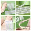 COSMEVIVI Gel Heel Inserts 10 Sheets Invisible Heel Pads for Loose Shoes Soft Gel Cushions for Womens Shoe and Anti-Friction Comfort view 3