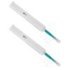 2Pcs Fiber Optic Cleaner, Fiber Optic Cleaning Pen, FC SC ST 2.5mm Connectors Cleaning Pen with Dust Caps for Home view 2