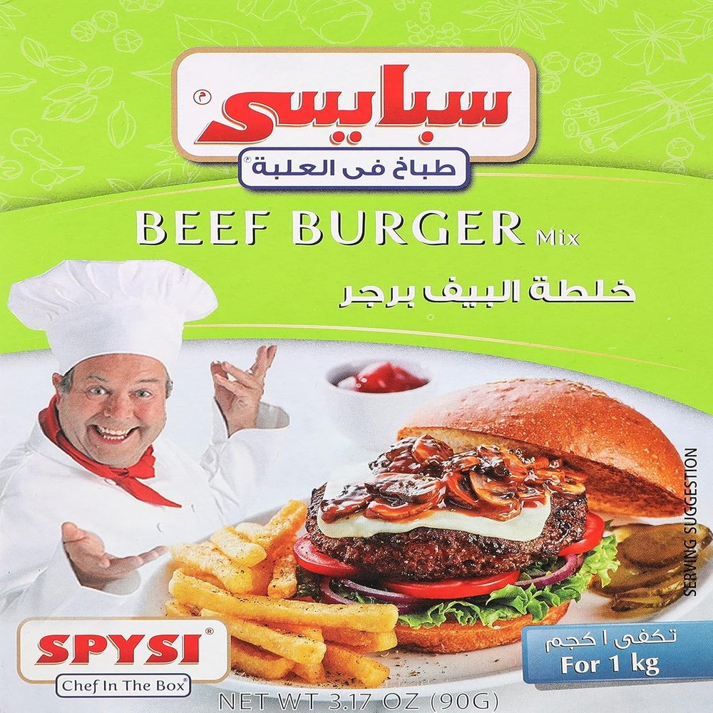 SPYSI Seasoning Burger -[Burger Mix]-90 grams(Pack of 01) [ ]