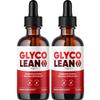 (2 Pack) Glyco Lean Drops - Official GlycoLean Advanced Formula, All Natural Premium Liquid Support Supplement for Health & Wellness - 2 Bottles for 2 Months view 1