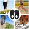DIYEAH Orthotic Insole Pair for Flatfoot Correction with Arch Support and Plantar Fasciitis Relief, Black M Size, Breathable Hole Design for Overpronation and Heel, Mens Foot Health view 3