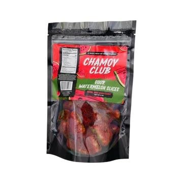 Chamoy Club, Sweet and Spicy Candy, 8 oz (Sour Watermelon Slice)