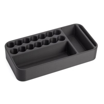 3ml Peptide Vial Storage Insert Compatible with Yeti GoBox 1 - Syringes, 3ml vials, 30ml Vial, and Skin Wipes in one case