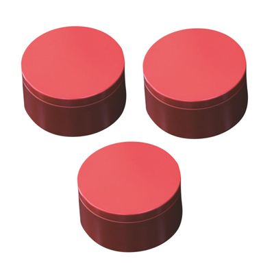 Homoyoyo Wedding Candy Boxes Tinplate 3pcs Set, Decorative Candy Storage Containers for Wedding Party Favors and Packaging