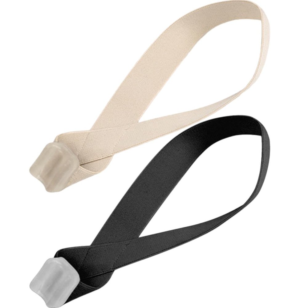 2pcs Big Toe Overlap Separator with Elastic Band for Day Night Wear