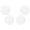 WRITWAA 4pcs Reusable Silicone Dryer Balls for Laundry Softening Down Jacket Care, 4cm Diameter Fabric Fluffing Tools for Sweater Drying and Wrinkle Reduction view 1