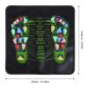 COOLHIYA Foot Massage Mat Reflexology Stone Acupressure Mat for Textured Surface for Elderly Office Workers and Long Sitting Users view 2