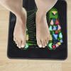 COOLHIYA Foot Massage Mat Reflexology Stone Acupressure Mat for Textured Surface for Elderly Office Workers and Long Sitting Users view 4