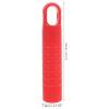 HOODANCOS 2pcs Red Non-Slip Mop Handle Grips with Hanging Hole, Replacement End Caps for 25mm Diameter Broom and Mop Rods, Household Cleaning Tool Accessories view 2
