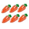 Abaodam Carrot Shaped Candy Boxes 6pcs Easter Candy Box Wedding Favor Case Party Supplies for Wedding view 1