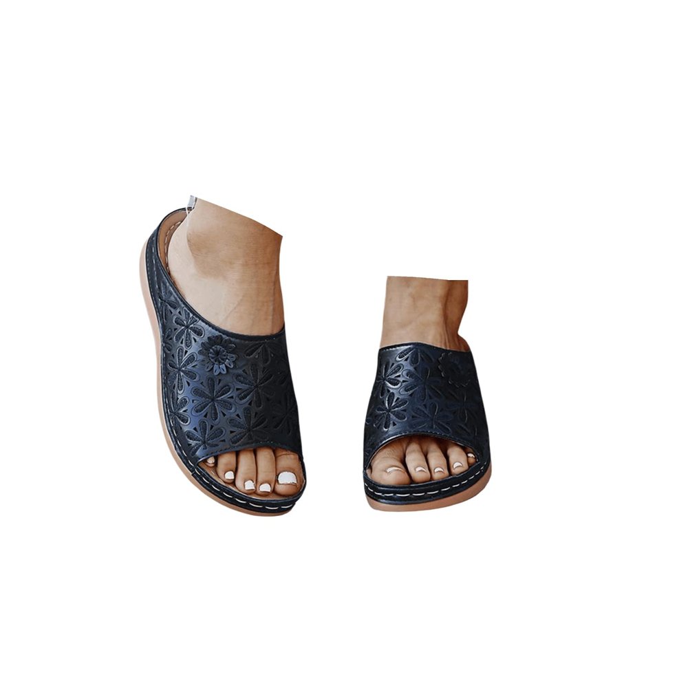 Orthopedic Sandals For Women Plantar Fasciitis Arch Heel Support Flat Feet Comfortable Walking Orthotic Flip Flops