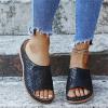 Orthopedic Sandals For Women Plantar Fasciitis Arch Heel Support Flat Feet Comfortable Walking Orthotic Flip Flops view 3