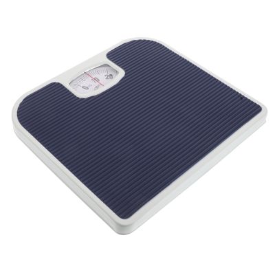 Alipis Mechanical Analog Bathroom Scale Dark Blue High Accuracy Body Weight Monitor for Home Health Tracking with Sturdy Pointer Dial