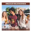Mini Rice Cake Bites, Drizzi-licious Variety Pack, 32 Count, 0.74 Ounce Snacks (Pack of 1) view 3