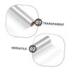 INOOMP Cellophane Wrap Roll 50cm X 50m 4.7mil Thickness Floral Wrapping Paper for Florists Flower Packaging and Basket Decoration view 3
