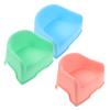 Kichvoe 3pcs Step Stool for Bathroom Thickened Plastic Footstool with Non-Slip Surface for Shower Toilet and Household Use view 1