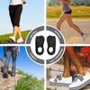 Gogogmee Orthotic Arch Correction Insoles for Flat Feet, Shoe Cushion Inserts with Support for Plantar Fasciitis Relief, Black Medium Foot Care Pads for Everyday Use view 3