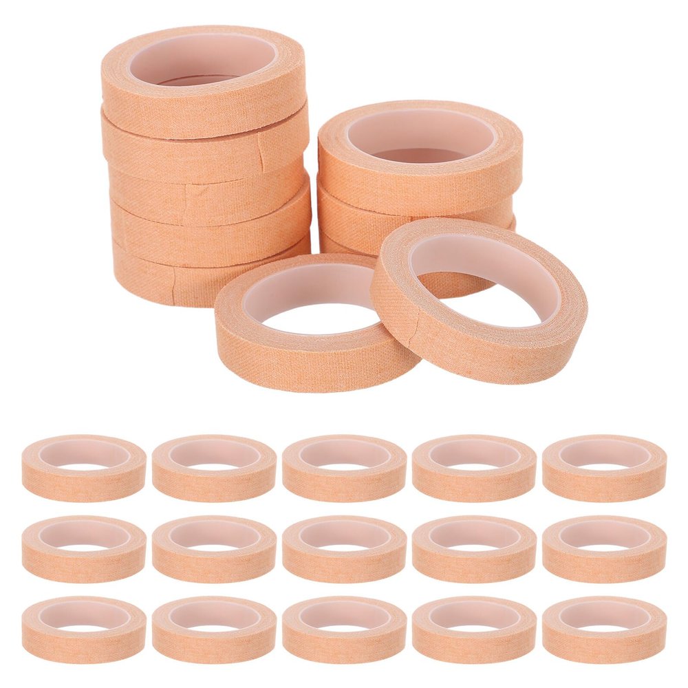 30 Rolls Adhesive Tape 1cm X Skin Color Cuttable Pressure-Sensitive Athletic Finger Wrap for Strong Grip Sports, Climbing, Basketball, and First Aid Use