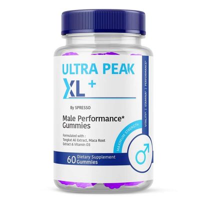 (1 Pack) Ultra Peak XL Gummies, Official UltraPeak XL Supplement Gummys with Premium Ingredients, Advanced Formula Support for Overall Health & Wellness Reviews (60 Gummies)