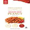 FirstChoiceCandy Kickin Hot Peanuts, Bold & Zesty Chili Lime Flavor, Small Batch Crafted, Kosher, 4 oz Resealable Bag (6) view 1