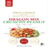 Dragon Mix Crunchy Peanut, Coated Peanut Variety Mix Cajun, Sesame, Wasabi & Japanese Style Crunchy Peanut Snacks, Assorted Flavors, Protein Snack (Resealable Bag) 4 oz (12) view 1