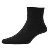 1 Pair HJ Cotton Diabetic Low-Rise Socks HJ1361 Black 4-7 view 1