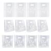 HONMEET 50pcs Multipurpose Frosted Bread Storage Bags Handles, Small Size Baking Packaging Pouches for Cookies, Biscuit, Candy Wrapping and Food Storage view 1