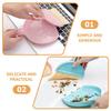 BESPORTBLE Mini Keyboard Cleaning Brush and Dustpan Set, Small Handheld Desktop Broom Kit with Dustpan for Computer and Air Vent Cleaning, 6pcs Portable Sweeping Tools for Home and Office view 3